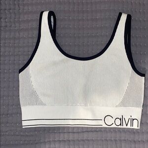 Calvin Klein Sports Bra Comes With Pair  Leggings Calvin Klein